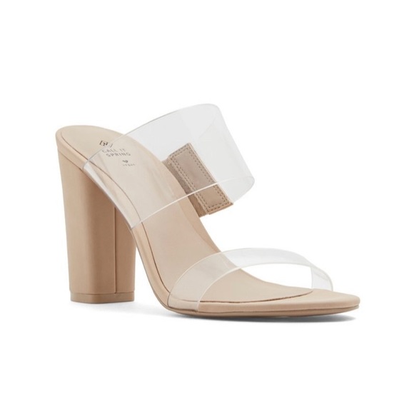 Call It Spring Shoes - Nude Heeled Sandals